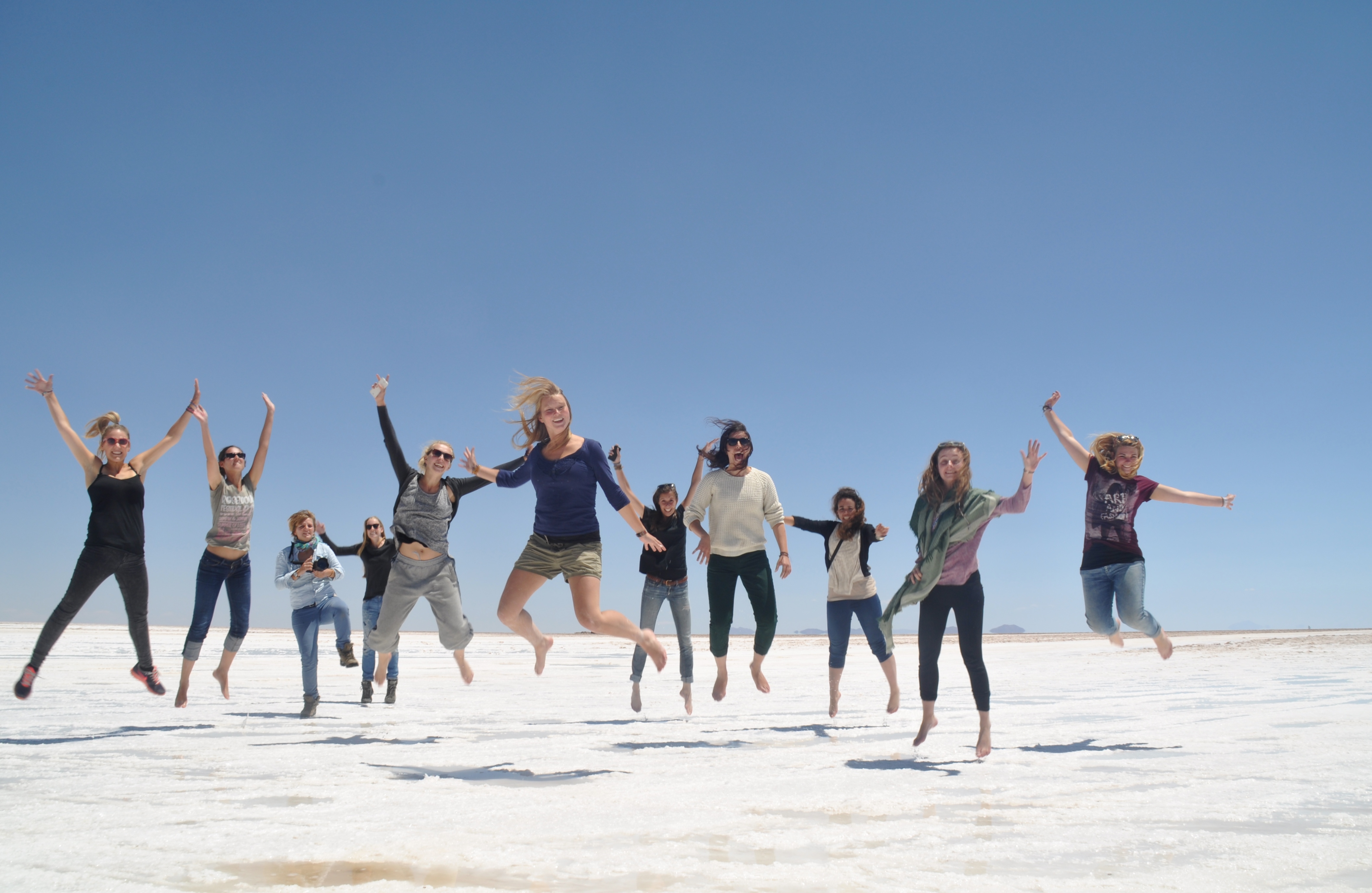 Uyuni, de zoutvlakte